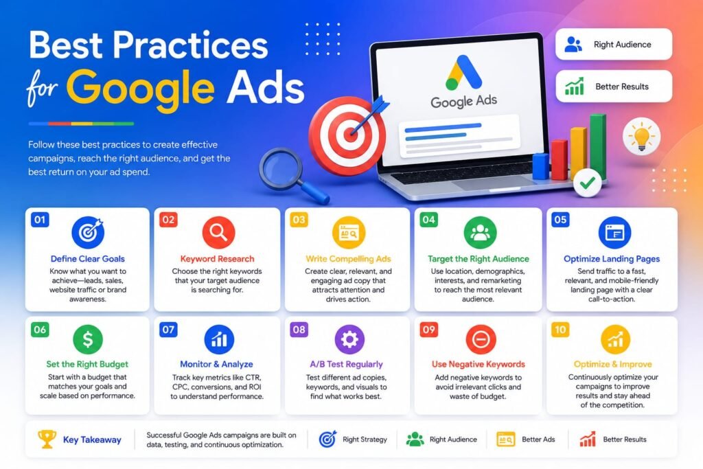 Best Practices for Google Ads